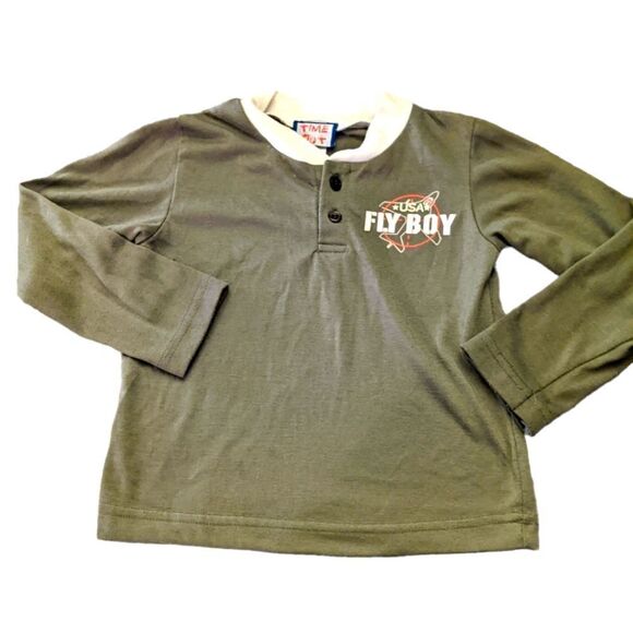 Vintage Time out vintage Flyboy shirt size xs Youth 🌈5 for $25 - Picture 1 of 4